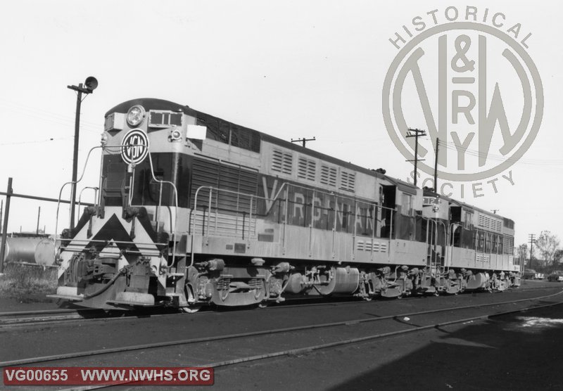VGN Diesel Locomotive  H16-44  #11 and #12  Norfolk, VA