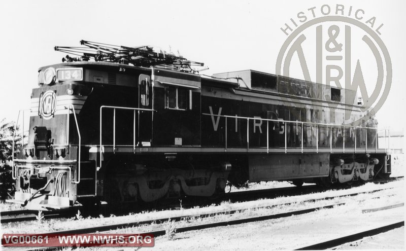 VGN  Electric Locomotive EL-C class #134 location and date unknown