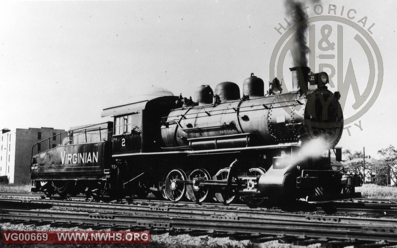 VGN Steam Locomotive 0-8-0 Class SA #2