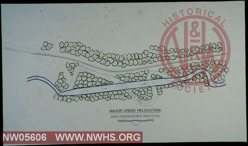 Slides 5605 - 5635 Show drawings and pictures of project to build double track Daisy to Hixon on 3rd dist CNO&TP