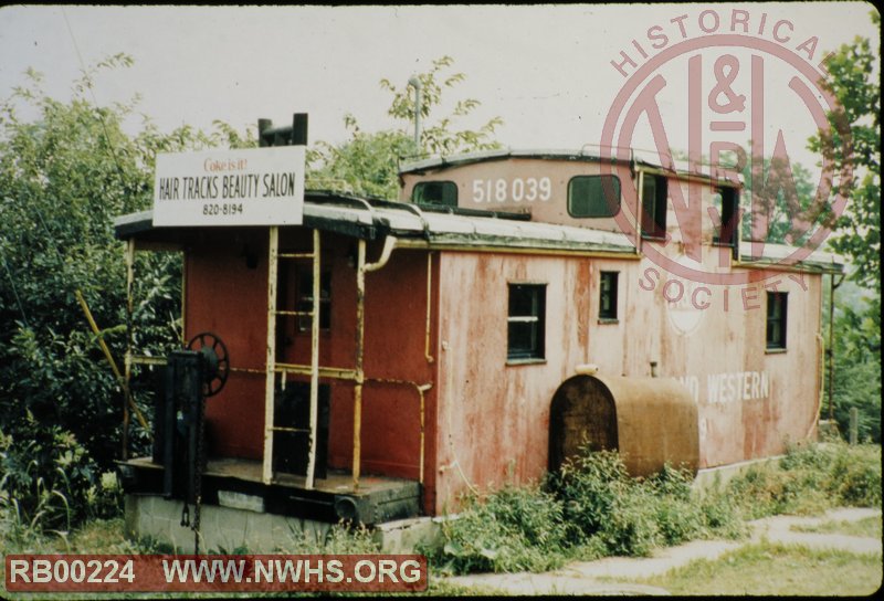 N&W Class CF Caboose #518039 at Stockdale, OH