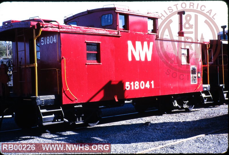 N&W Class CF Caboose #518041 at Roanoke, VA.