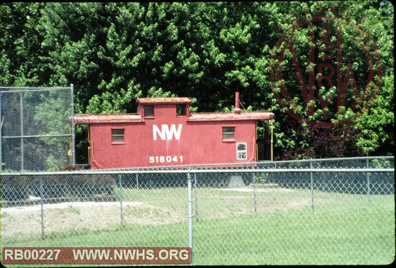 N&W Class CF Caboose #518041 at Buchanan, VA