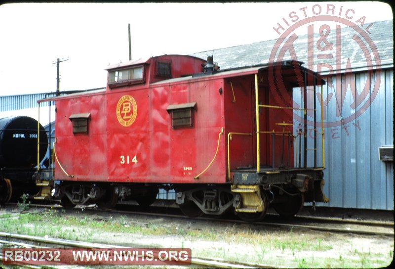 Norfolk & Portsmouth Belt Line Railroad Caboose #314 at Portsmouth, VA