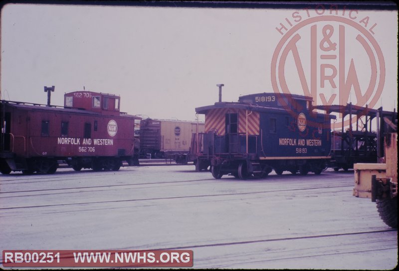 N&W Class CF Caboose #518193 at St Louis, MO