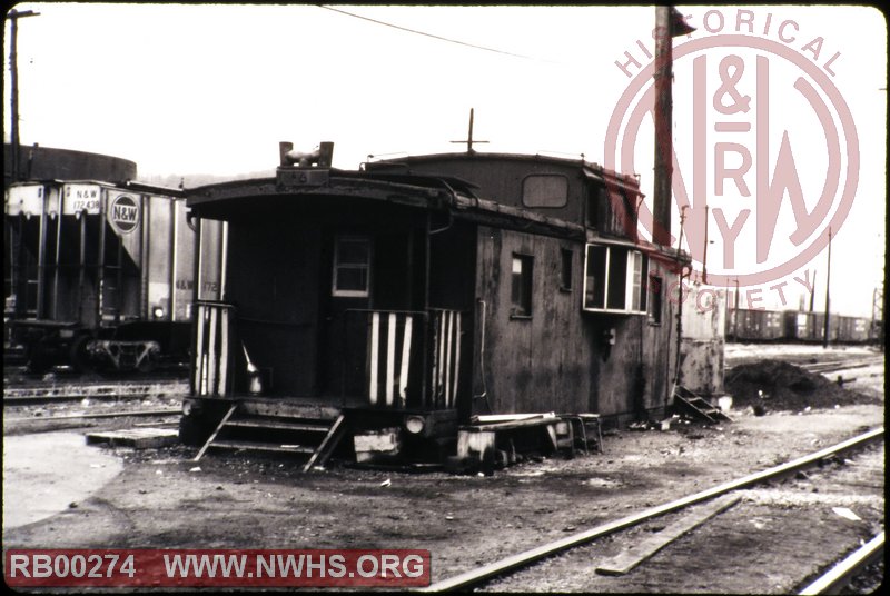 N&W Class CF Caboose #518246 at Portsmouth, OH