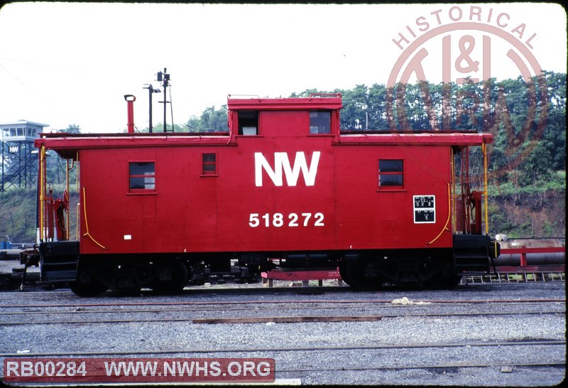 N&W Class CF Caboose #518272 at Roanoke, VA