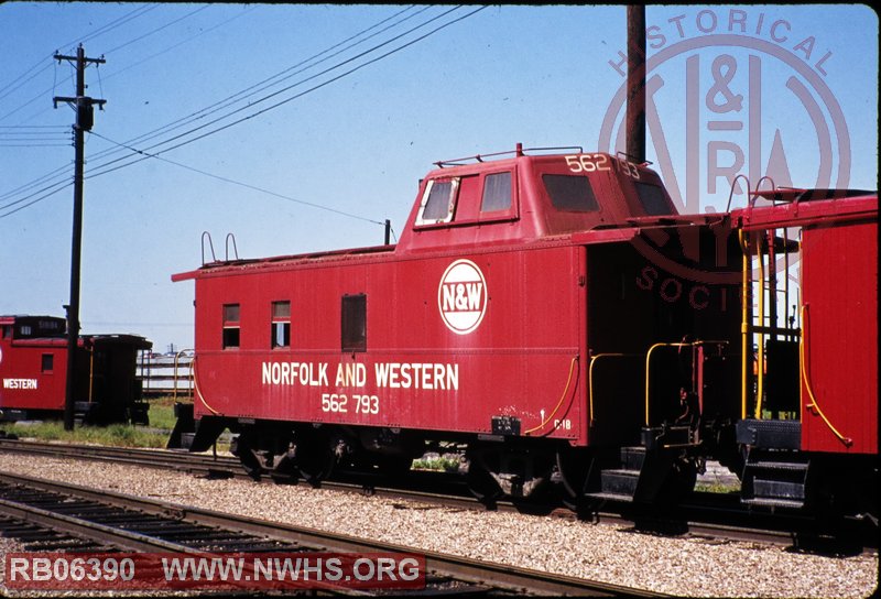 N&W Class C18 Caboose #562793 at Kansas City, MO