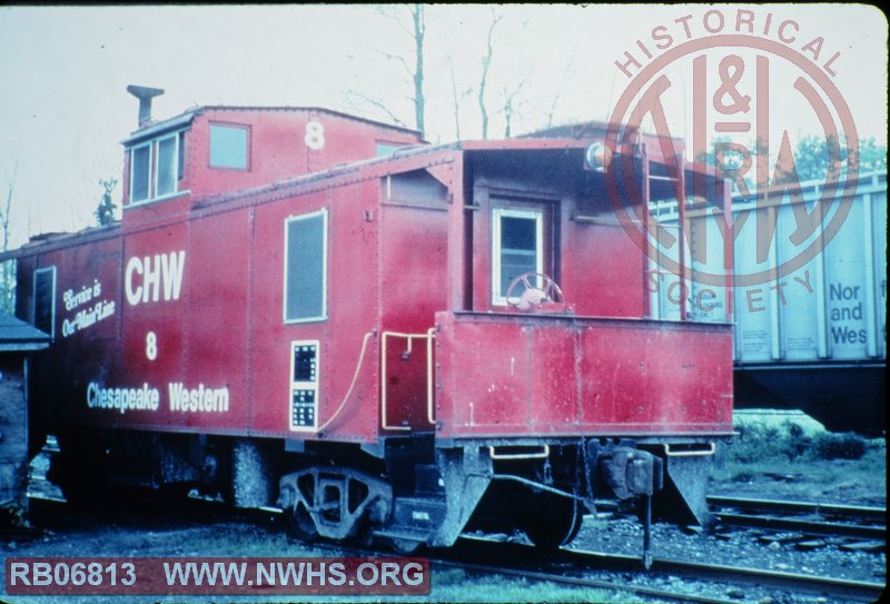 Chesapeake Western Railway caboose #8