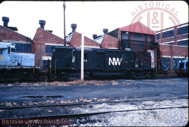 N&W ALCO C-420 #415 at Hornell, NY