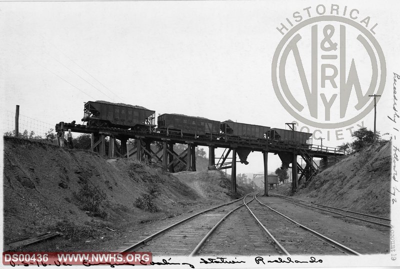 Coaling facility at Richlands, VA