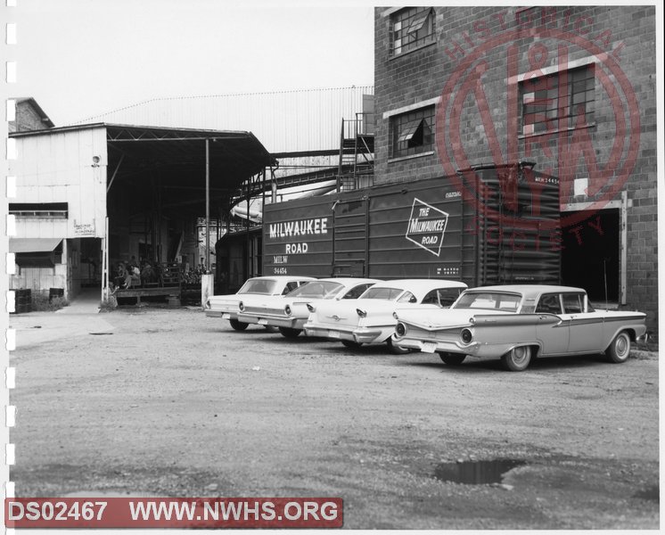 N&W: Pulaski yard:Pulaski Furniture Co. plant.