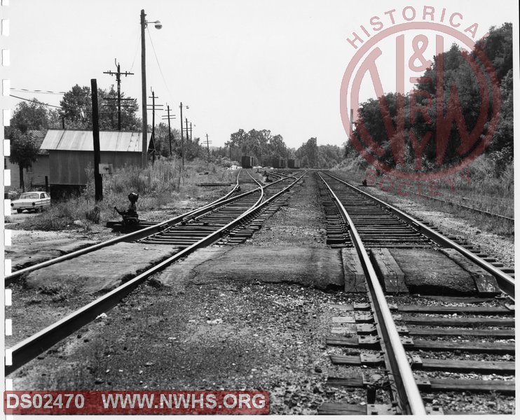 N&W: Bristol Yard:Looking West to leads at East End Bristol Yard.