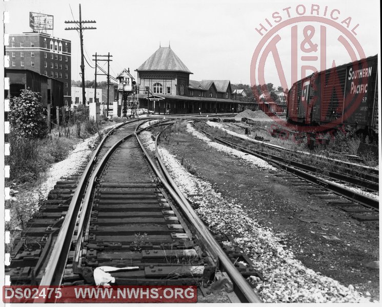 N&W: Bristol Yard:Looking East from point in Southern Railway Yard - West of State Street Crossing.