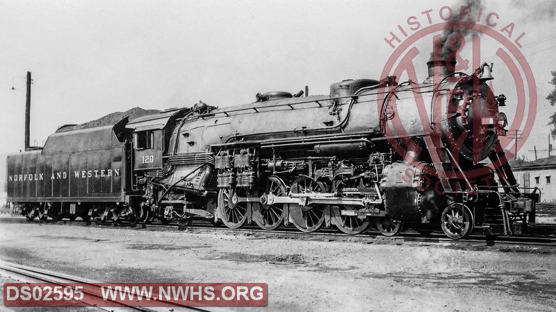 N&W K2a 128 at Roanoke