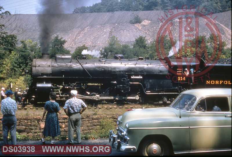 N&W K1 #114 at Pocahontas, VA