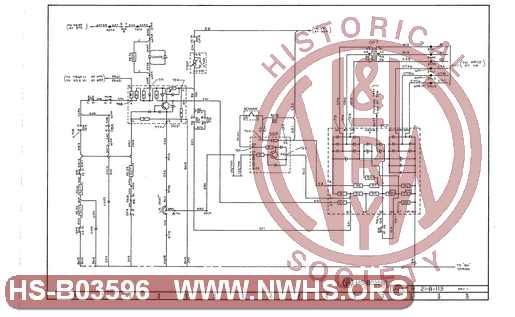 Electrical Diagrams and Charts, SD45 Unit Nos. 1735-1738, Sheet 8 of 24