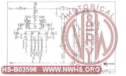 Electrical Diagrams and Charts, SD45 Unit Nos. 1735-1738, Sheet 10 of 24