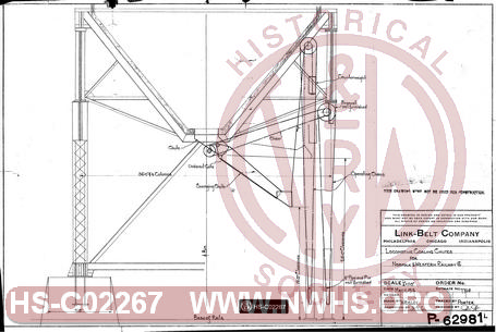 Link-Belt Company, Locomotive Coaling Chutes for N&W Railray