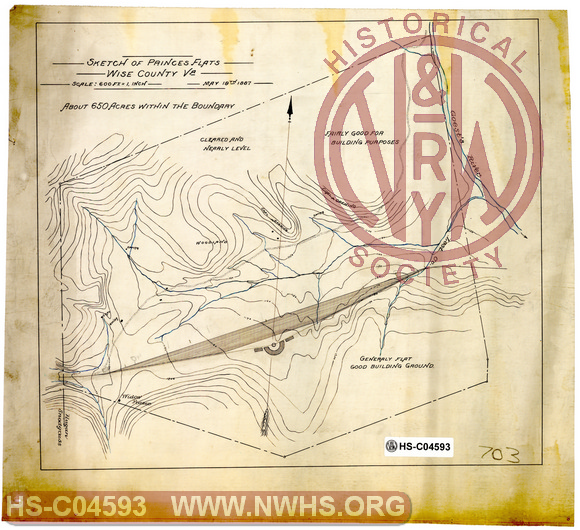 Sketch of Princes Flats, Wise County Va