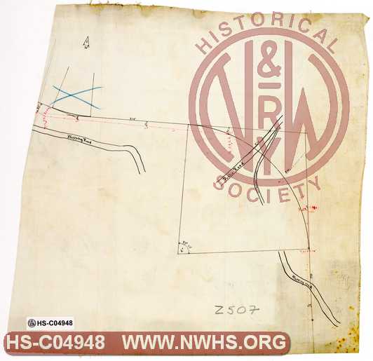 Untitled, Washington Branch early survey, "Wapping Road"