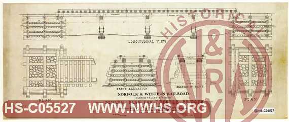 N&W RR, Clinch Valley Division, General Plan for Trestle Bridges, Big Creek Branch