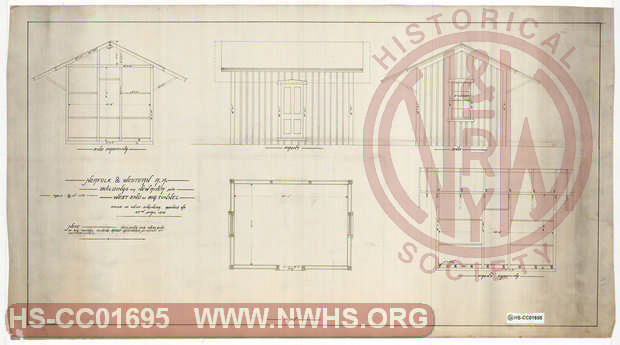 N&W RR, Buildings for New River and West End of Big Tunnel