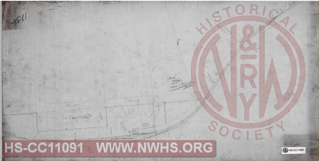 St Paul - map showing original and revised and additional right of way