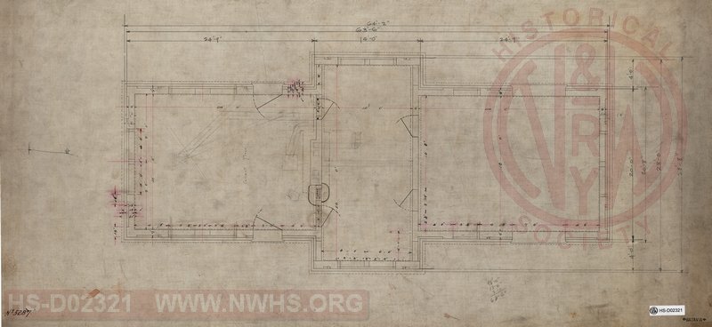 Batavia OH, Station - Foundation Plan