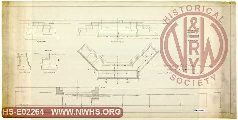 Wrights Cr. Crossing, Sta. 129