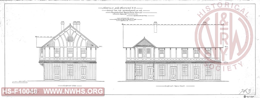 Design for the improvement of the Pocahontas Passenger Station