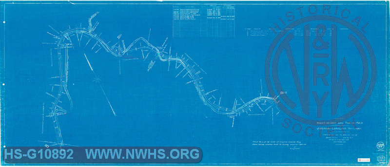 Right-of-Way and Track Map, Virginia Carolina Railway, Sheet 11, MP 20 to MP 22