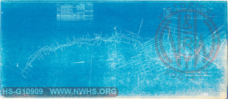 Right-of-Way and Track Map, Virginia Carolina Railway, Sheet 28, MP 54 to MP 56