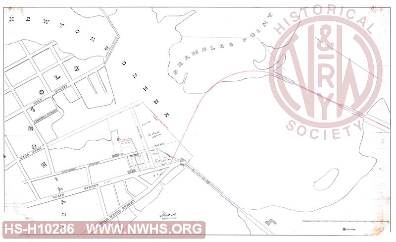 Norfolk ~ land purchased at end of Main Street