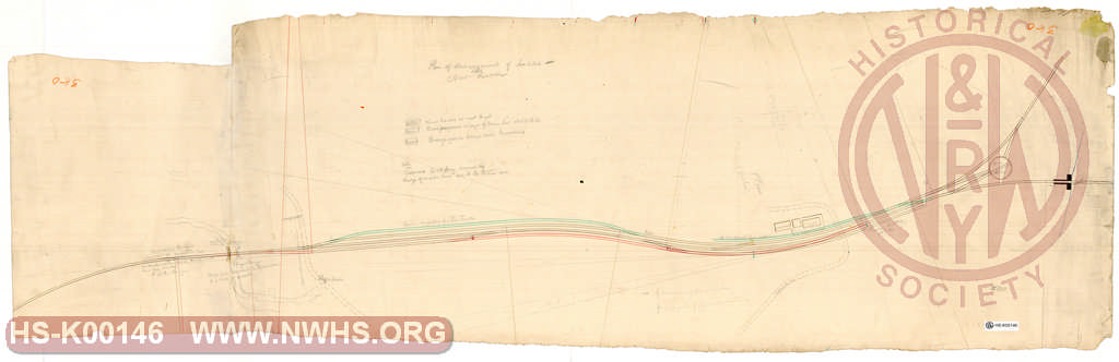 Plan of Arrangement of Tracks at New River