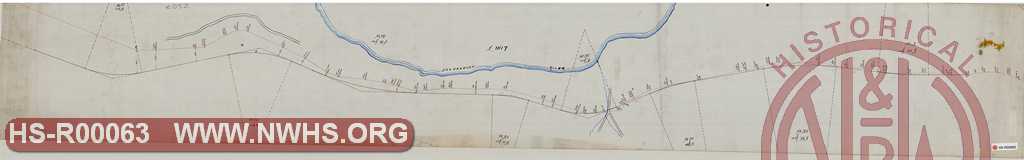 Untitled, Washington Branch early survey, Line F, Along Shenandoah River