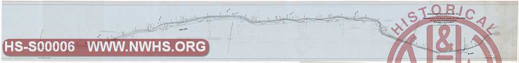 Proposed line and grade change and third track, Blake WV to Bluefield WV, MP 355.0 to MP 361.4