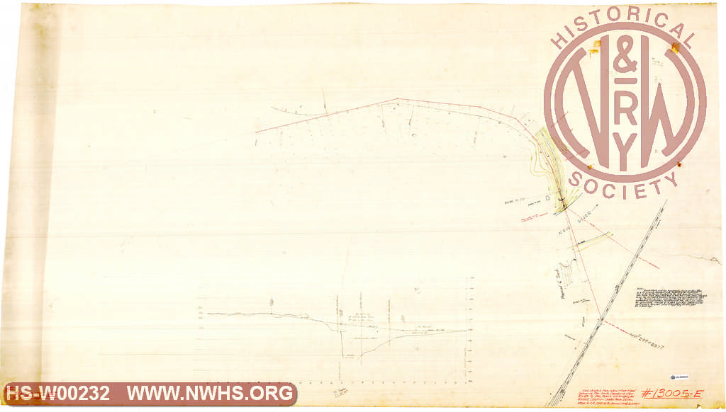 Proposed spur and bridge over New river at Radford to American Viscose plant