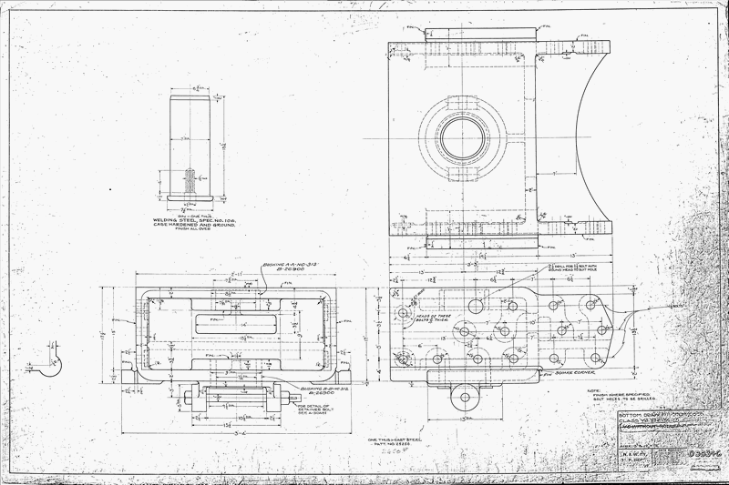 Bottom Draw Fulcrum, Loco. Class Y3, Y3a, Y4