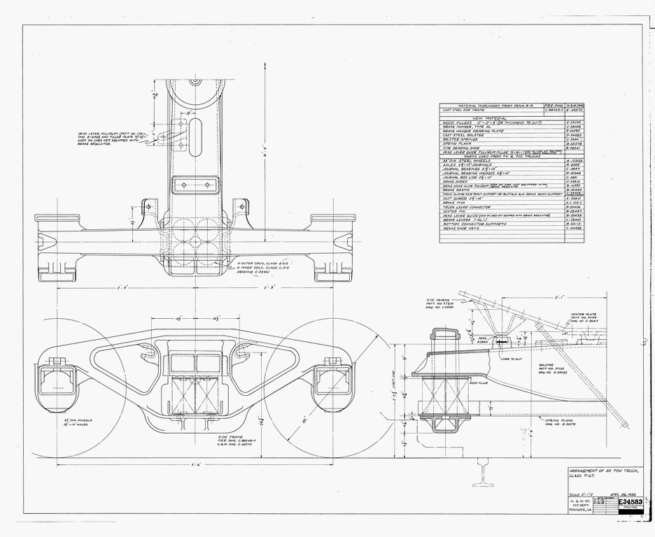 Arrangement of 50 Ton Truck Applies to Truck Class T67