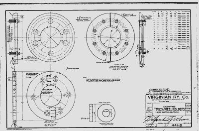 Locomotives Truck Wheel Hubliners Engine and Trailing Truck