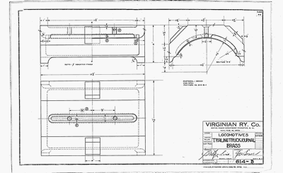 Locomotives Trailing Truck Journal Brass