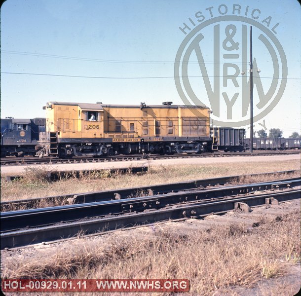 AC&Y H16-44 206 at Lamberts Point, VA