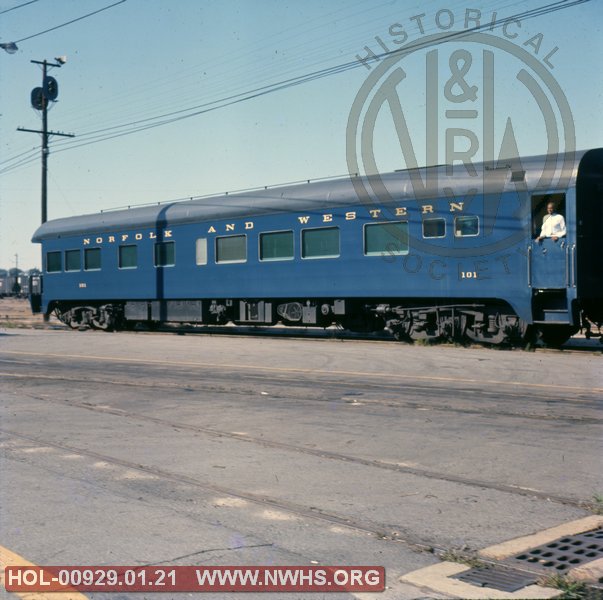 N&W Business car 101