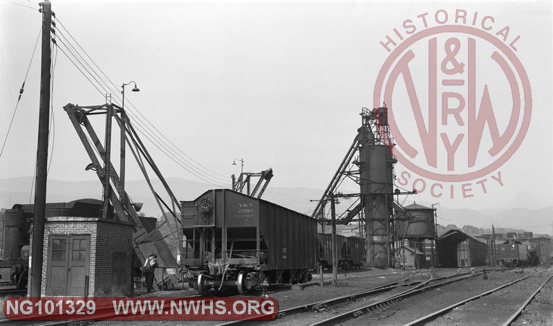 N&W engine terminal at Shenandoah, Va