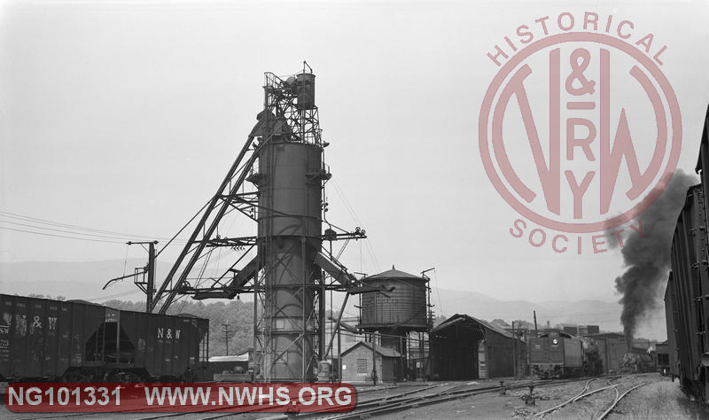 N&W engine terminal at Shenandoah, Va