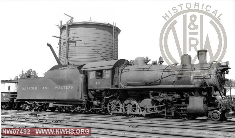 N&W Class M 453 Right Side View