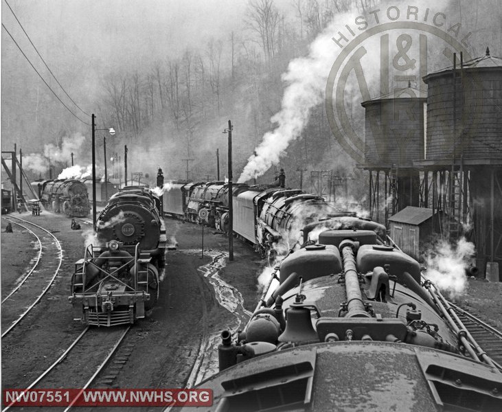 N&W Y6 #2137 at Weller Yard