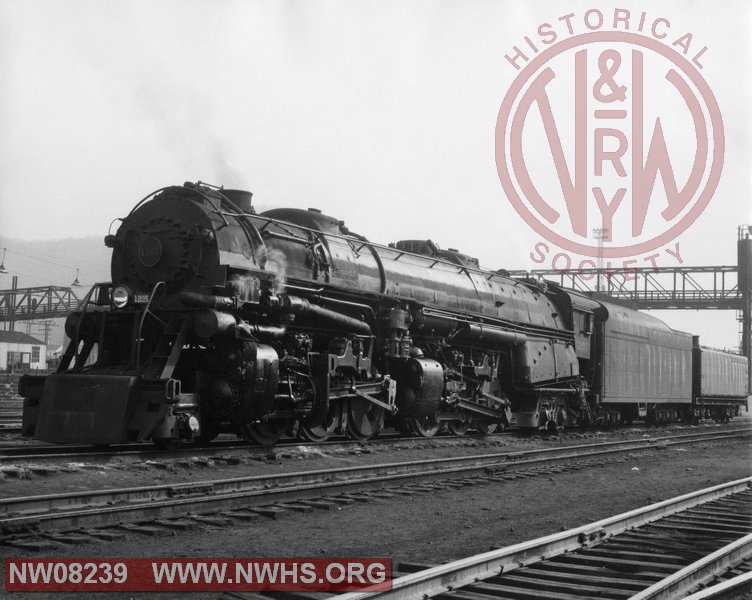 N&W Class A 1205 at Portsmouth, Oh