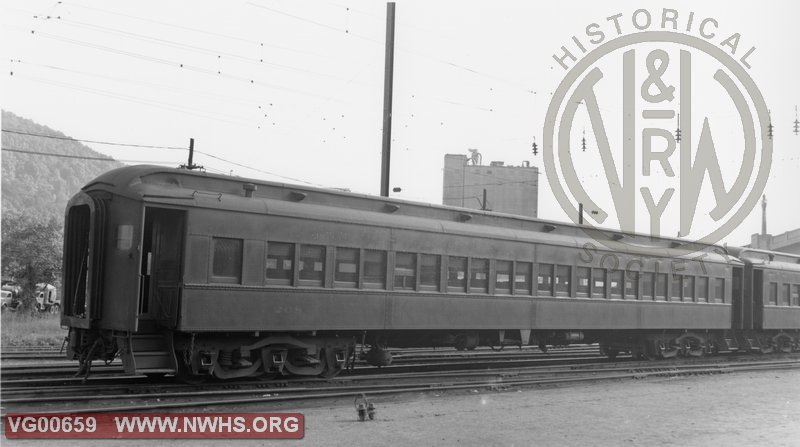 VGN  Passenger car coach #208 Roanoke, VA